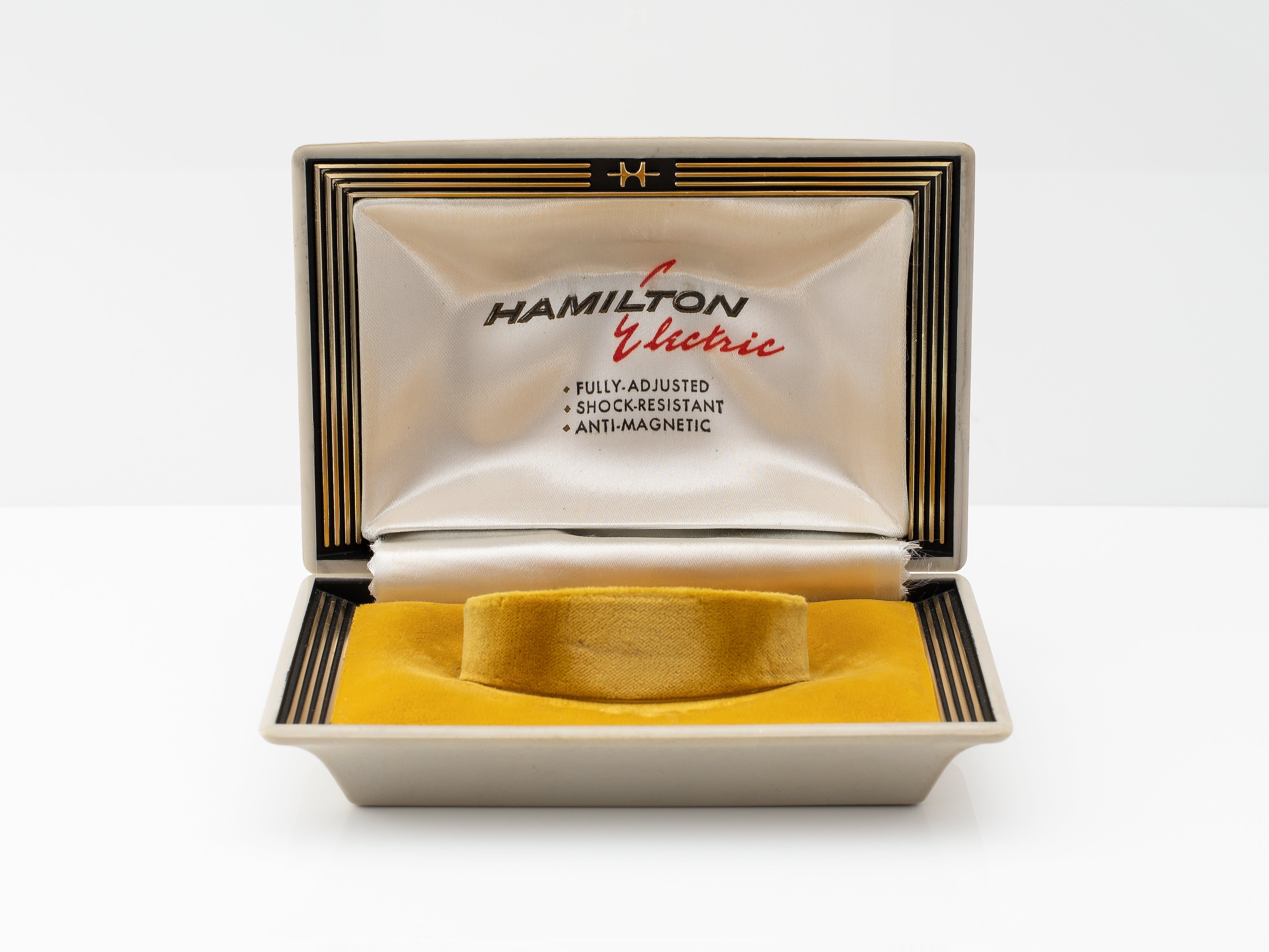 Hamilton Electric Clamshell Inner and Outer Watch Box