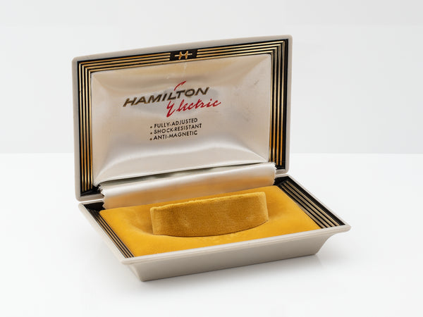 Hamilton Electric Clamshell Watch Box
