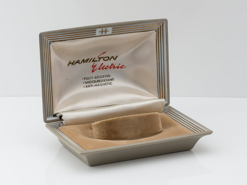 Hamilton Electric Clamshell Watch Box