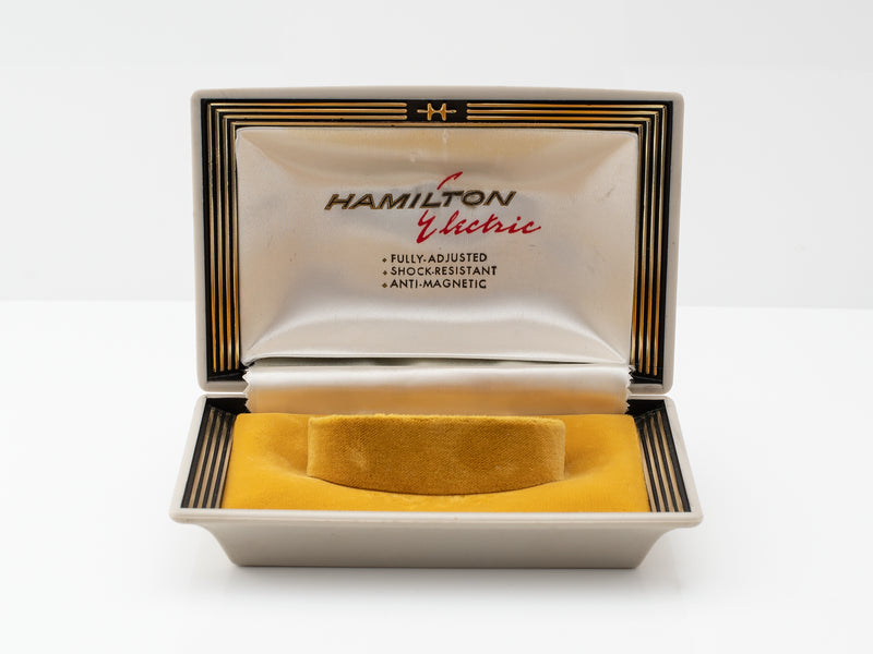 Hamilton Electric Clamshell Watch Box
