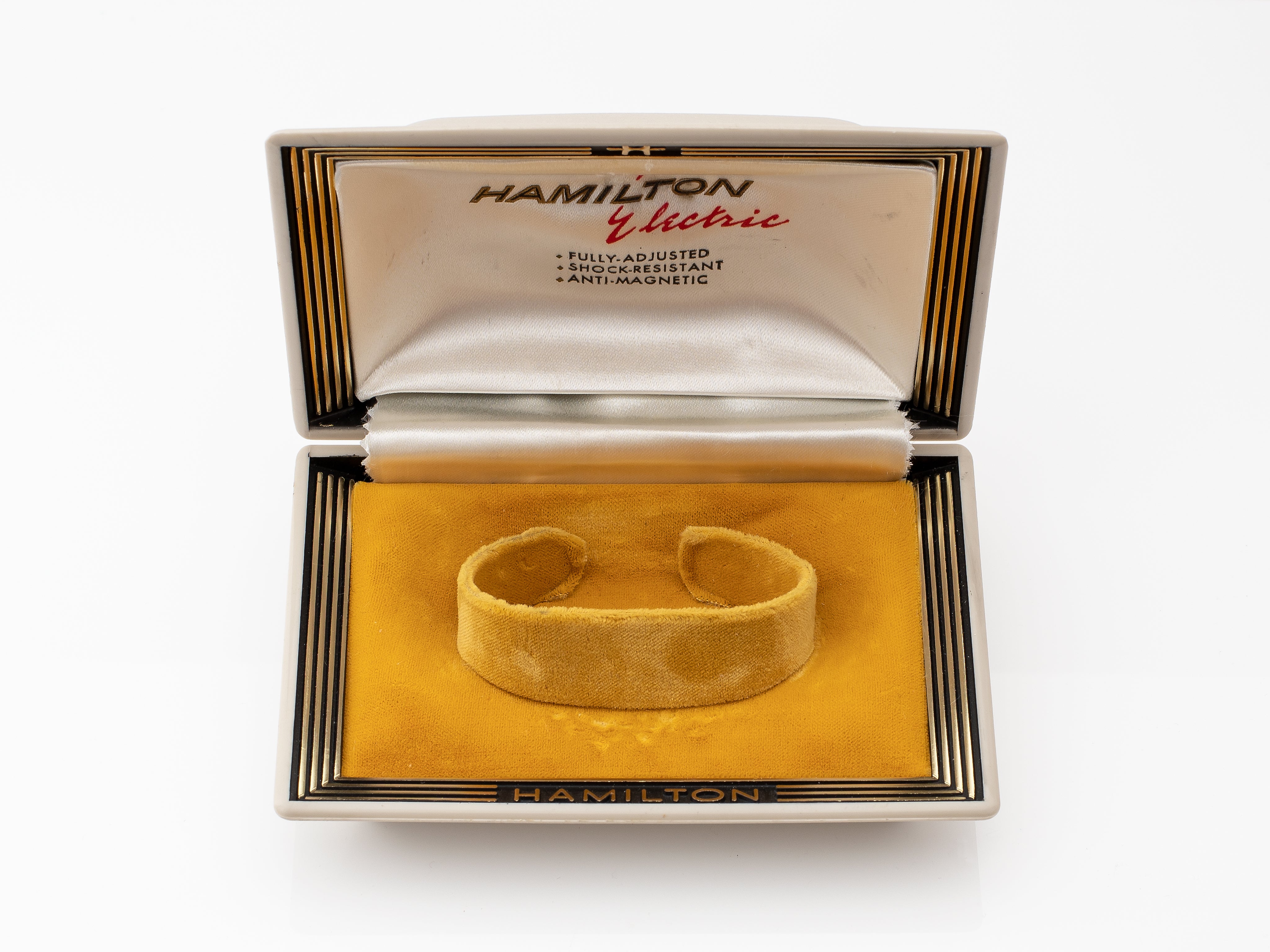 Hamilton Electric Clamshell Watch Box