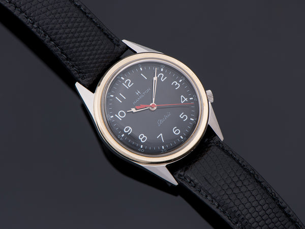 Hamilton Electric Clearview Black Dial Watch