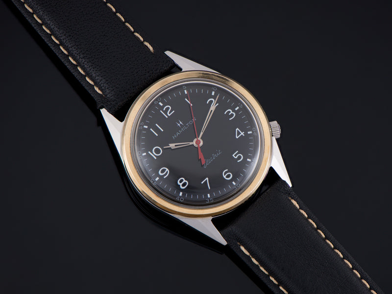 Hamilton Electric Clearview Black Dial Watch