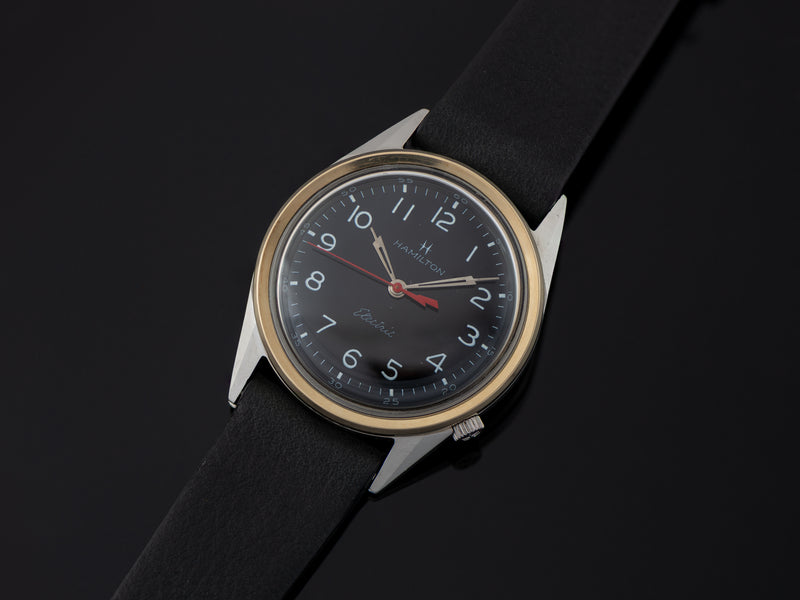 Hamilton Electric Clearview Black Dial Watch
