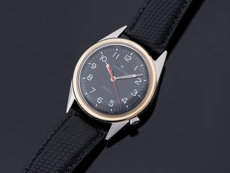 Hamilton Electric Clearview Black Dial Watch