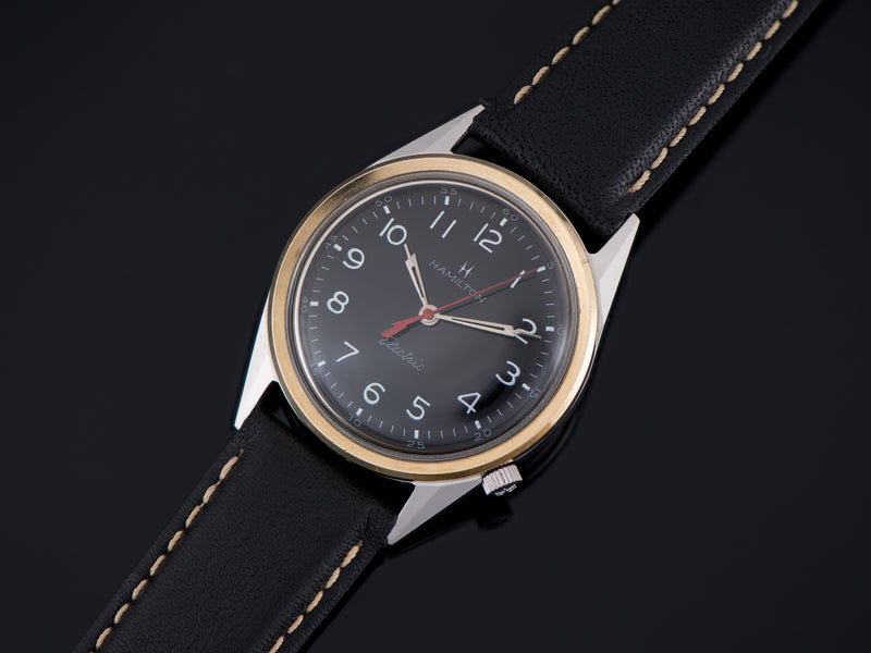 Hamilton Electric Clearview Black Dial Watch