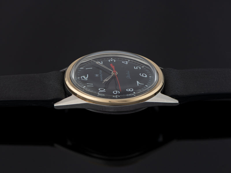 Hamilton Electric Clearview Black Dial Watch