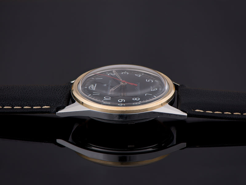 Hamilton Electric Clearview Black Dial Watch