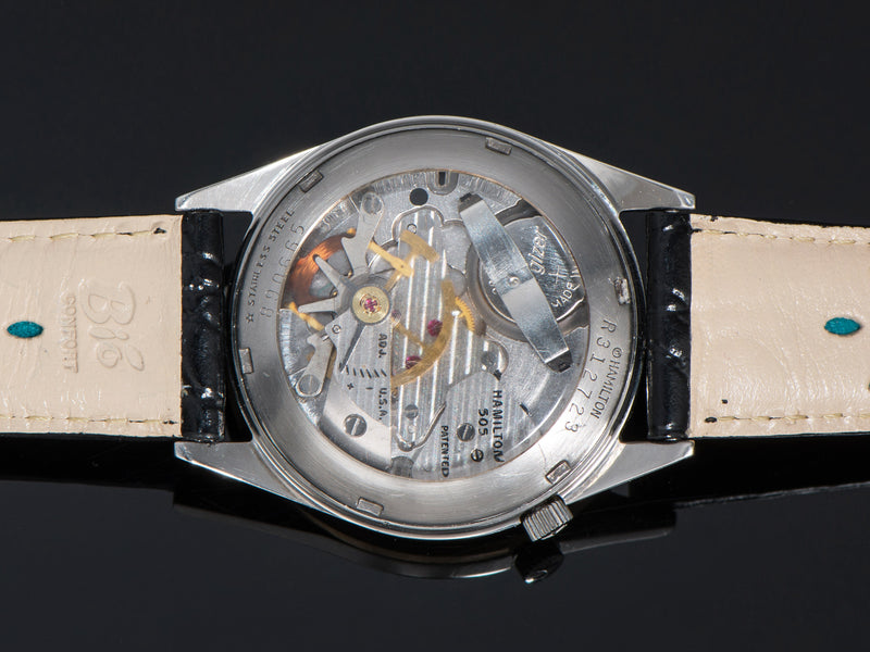 Hamilton Display Back Hamilton Electric Clearview Black Dial | Unwind In Time