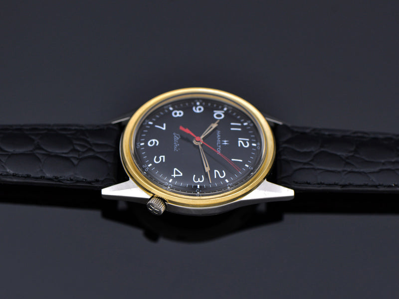 Hamilton Electric Clearview Black Dial Watch