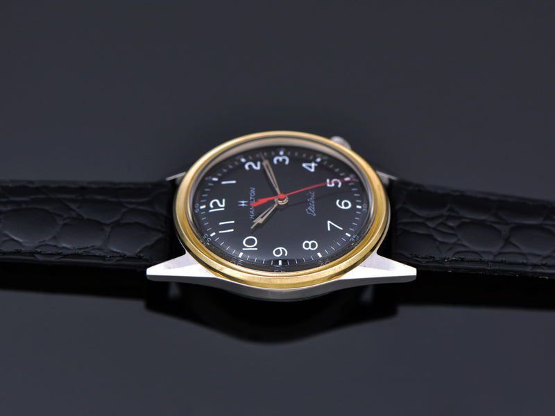 Hamilton Electric Clearview Black Dial Watch