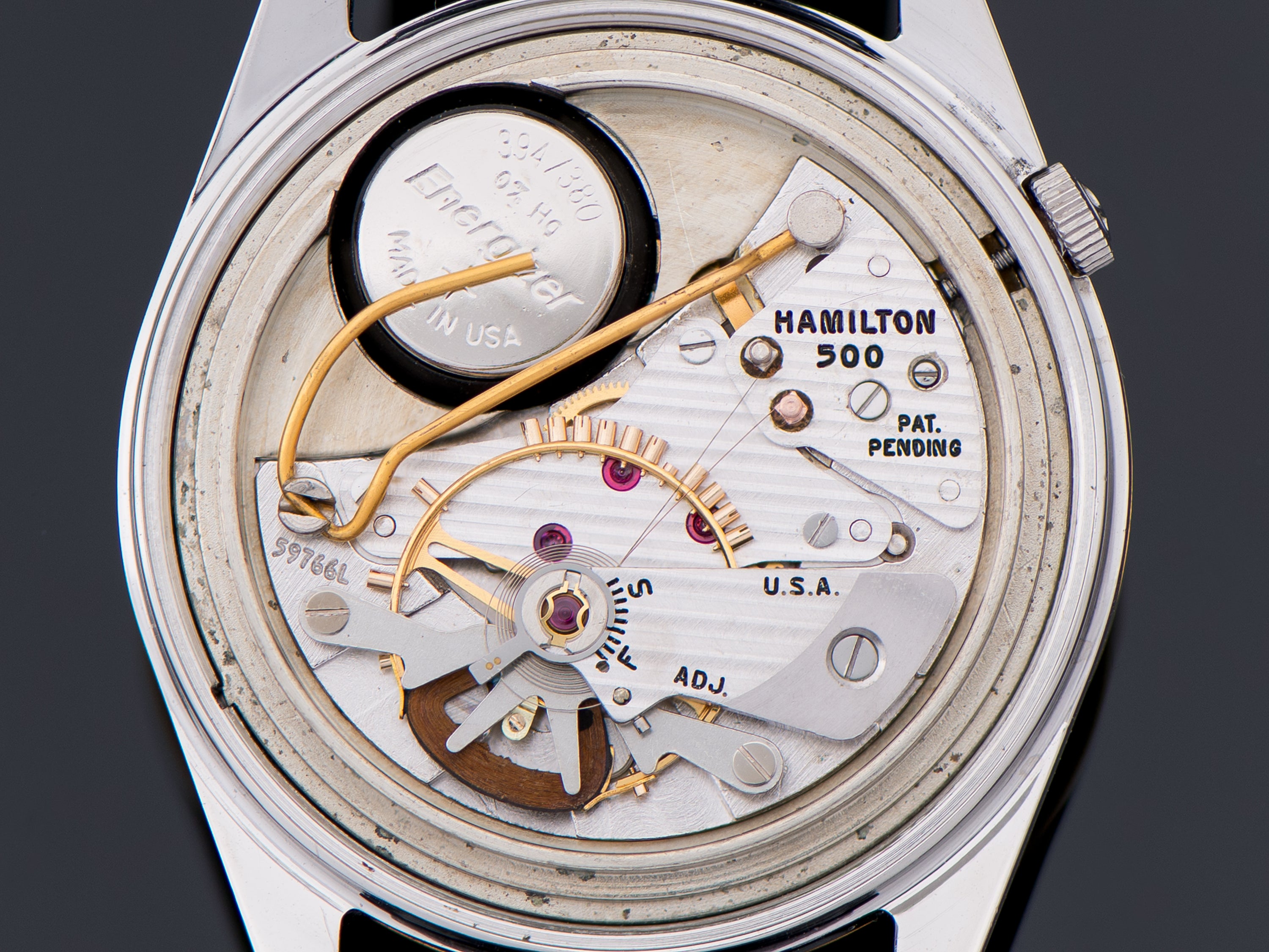 HAMILTON Electric 時計 Hamilton Electric Pacer Watch GE Dial