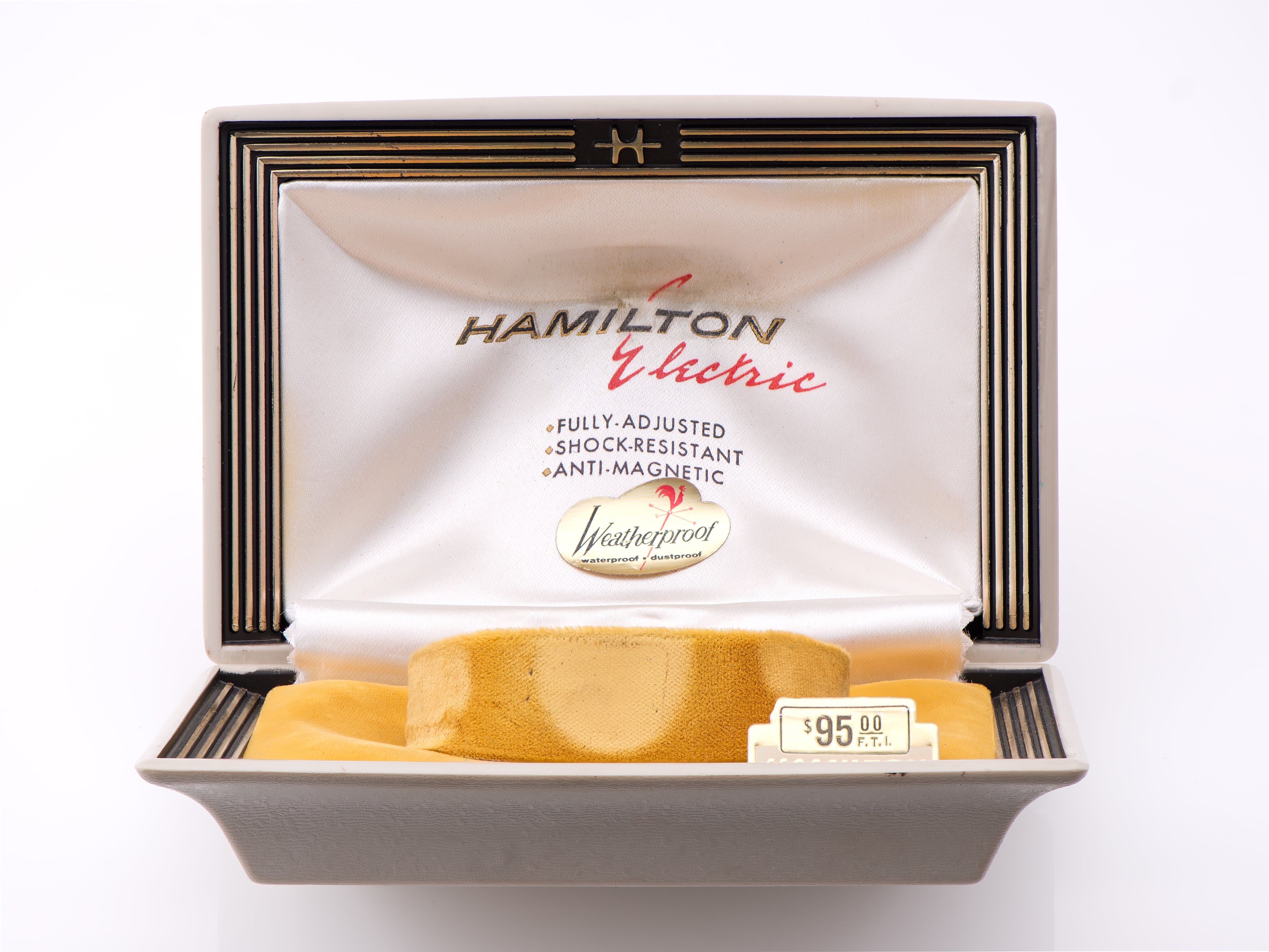 Hamilton Electric Converta IV Watch, Strap, & Box