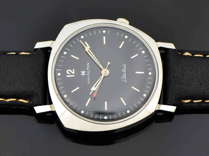 Hamilton Electric Custom Black Dial Sea-Lectric II Watch | Vintage