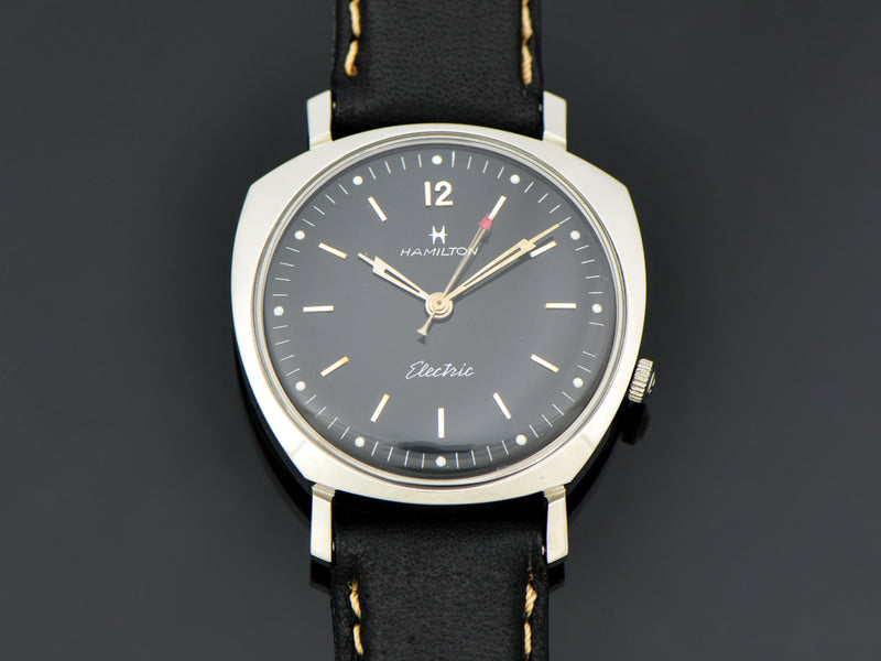 Hamilton Electric Custom Black Dial Sea-Lectric II Watch | Vintage