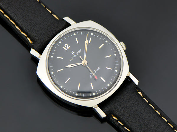 Hamilton Electric Custom Black Dial Sea-Lectric II Watch | Vintage