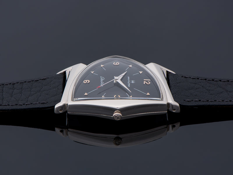 Hamilton Electric Pacer Custom Nickel Black Dial