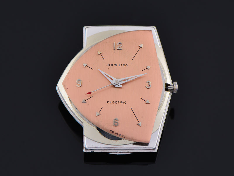 Hamilton Electric Custom Rhodium Rose Pacer Watch Dial