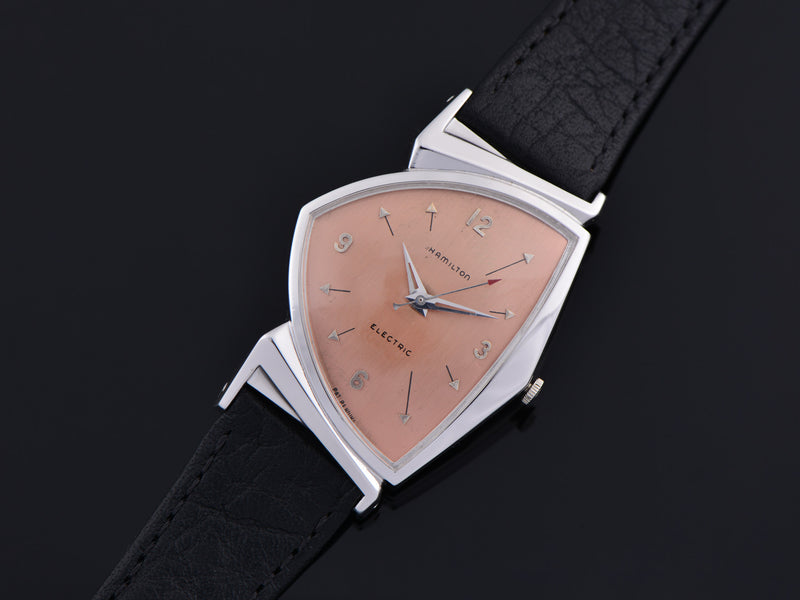 Hamilton Electric Custom Rhodium Rose Pacer Watch