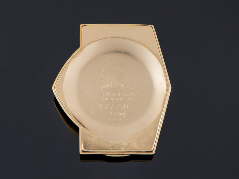 Hamilton Electric Pacer Inner Watch Case Back