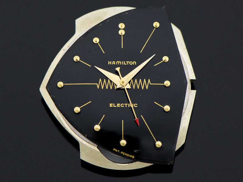Hamilton Electric GE Breakthrough 60 14K Gold Pacer (Ventura II) Vintage Watch Dial
