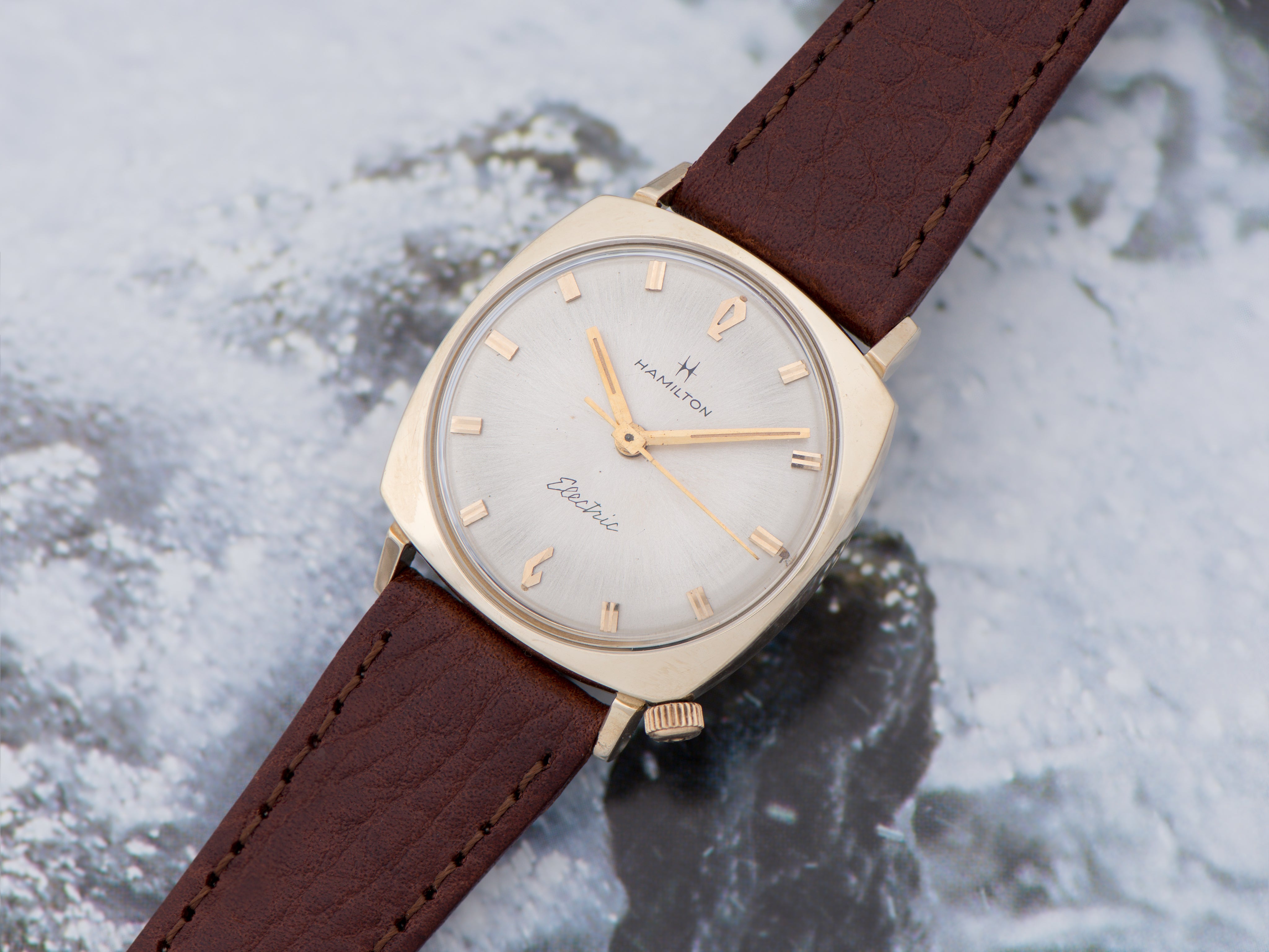 HAMILTON Electric 時計 Hamilton-Electric-Masonic-Dial