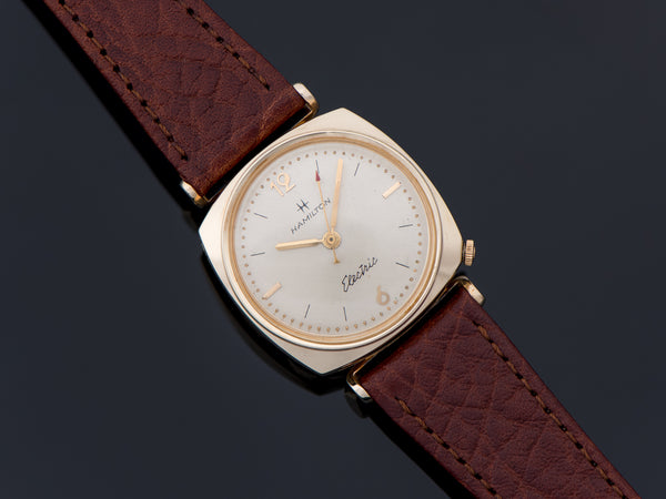 Hamilton Electric Gemini Yellow Gold Filled Watch