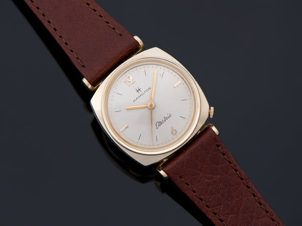 Hamilton Electric Gemini Yellow Gold Filled Watch