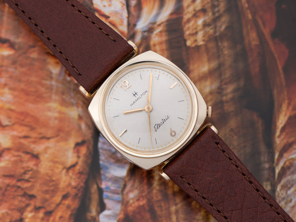 Hamilton Electric Gemini Yellow Gold Filled Watch
