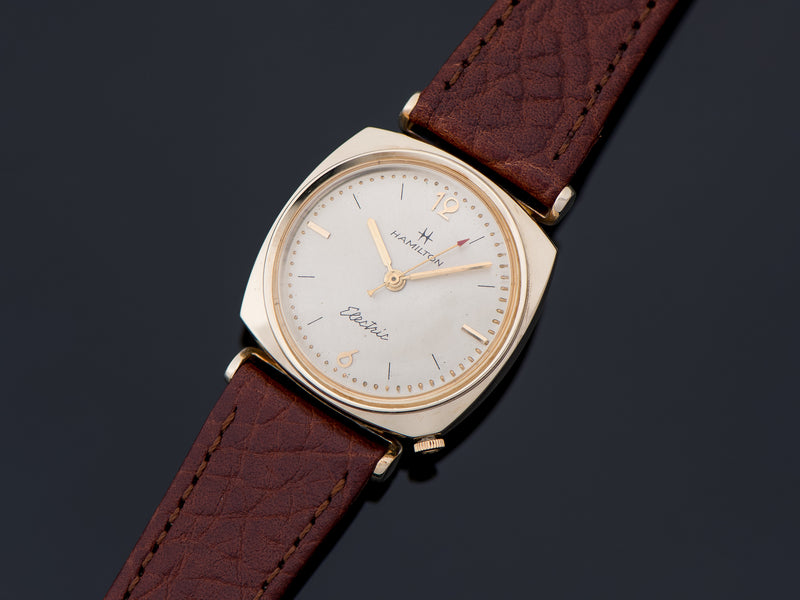 Hamilton Electric Gemini Yellow Gold Filled Watch
