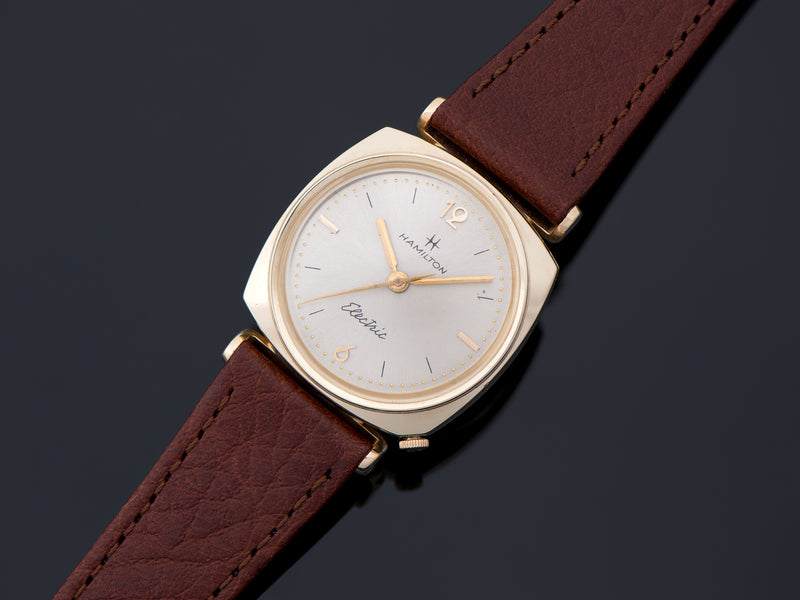 Hamilton Electric Gemini Yellow Gold Filled Watch