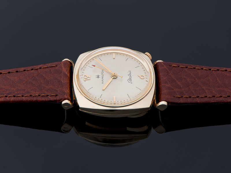 Hamilton Electric Gemini Yellow Gold Filled Watch