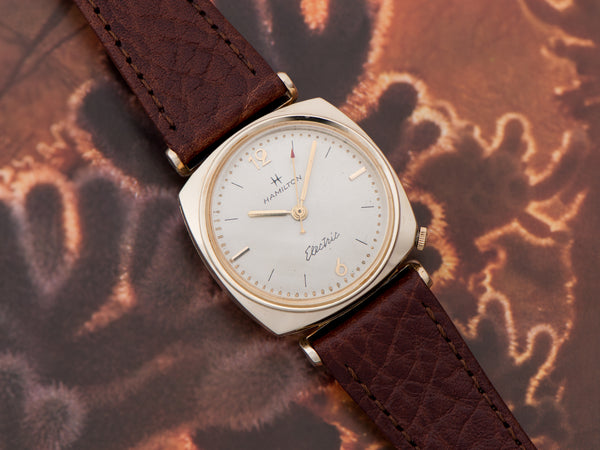 Hamilton Electric Gemini Yellow Gold Filled Watch