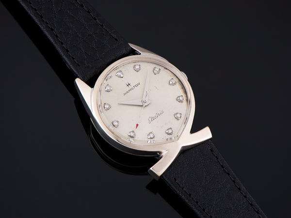 Hamilton Electric Lord Lancaster E 14K White Gold Watch