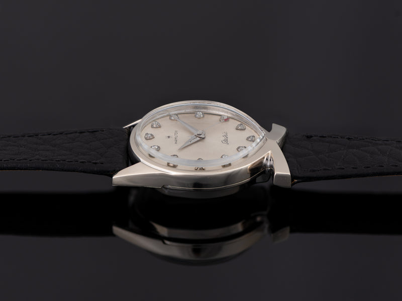 Hamilton Electric Lord Lancaster E 14K White Gold Watch