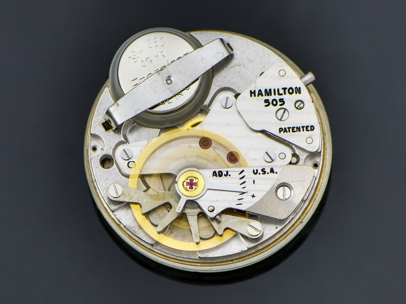 Hamilton Electric Masonic Dial Savitar II Watch Movement | Vintage