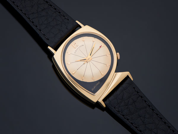 Hamilton Electric Meteor Black/Gold Dial Watch