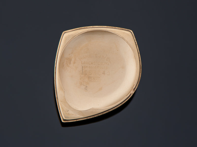 Hamilton Electric Meteor Inner Watch Case Back
