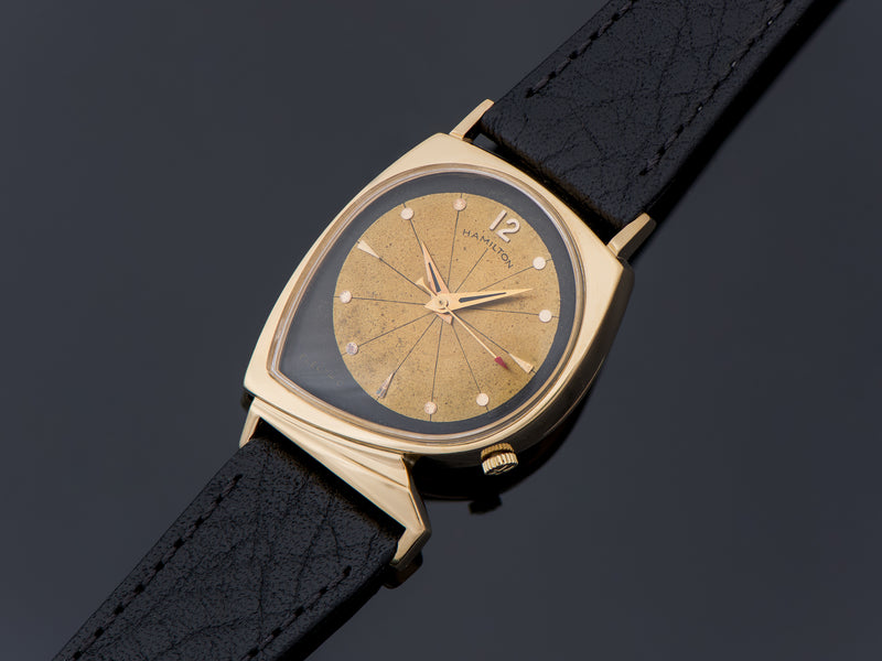 Hamilton Electric Meteor With Original Finish Black/Gold Dial Watch