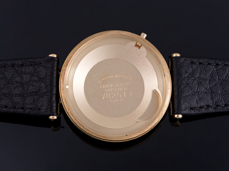 Hamilton Electric Nautilus 200 Watch 14K Gold Inner Case Back