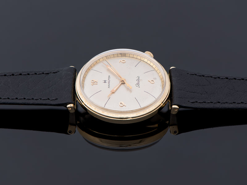 Hamilton Electric Nautilus 200 Watch 14K Gold