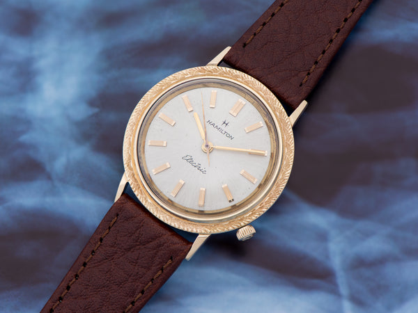 Hamilton Electric Nautilus 201 Watch 14K Gold