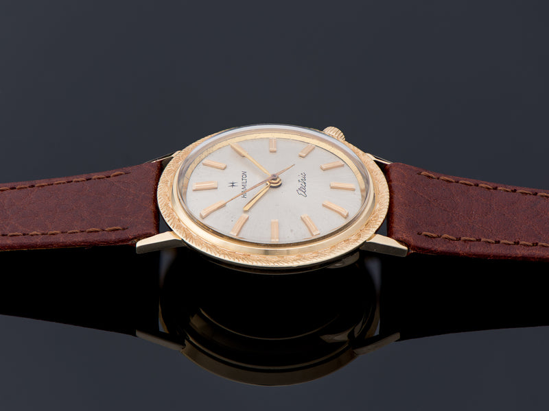 Hamilton Electric Nautilus 201 Watch 14K Gold