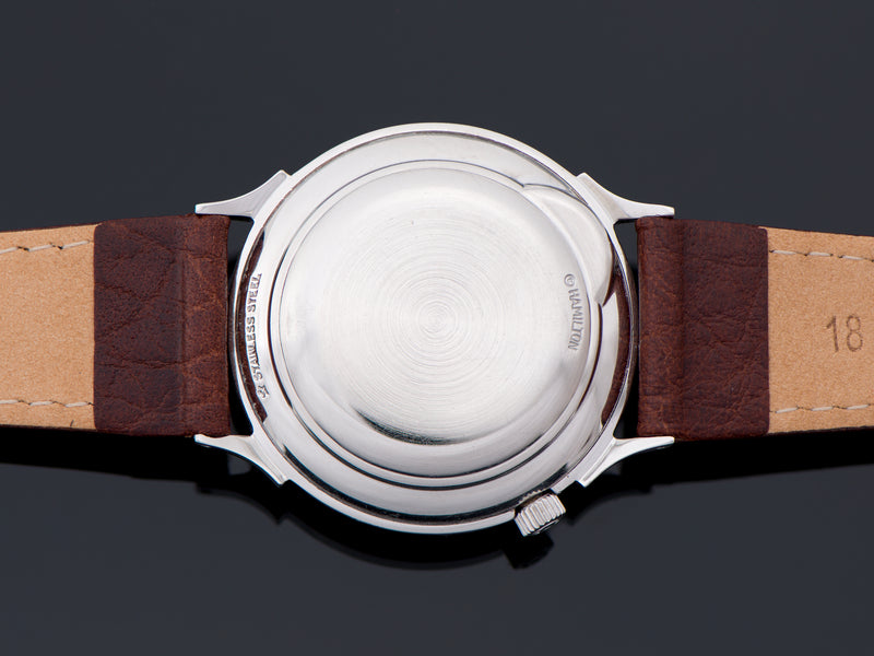 Hamilton Electric Nautilus 502 Stainless Steel Watch Case Back