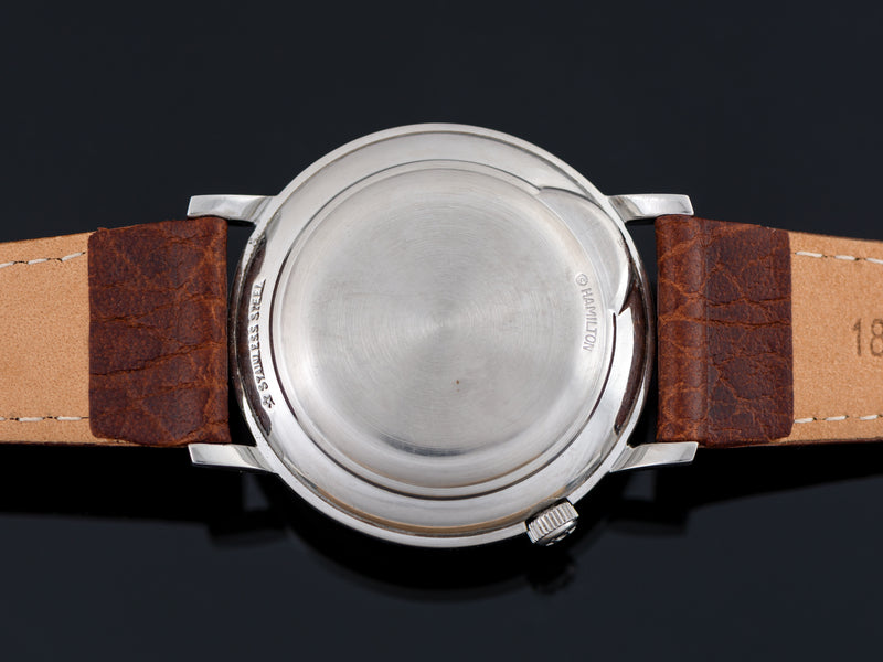 Hamilton Electric Nautilus 503 Or 508 Stainless Steel Watch Case Back