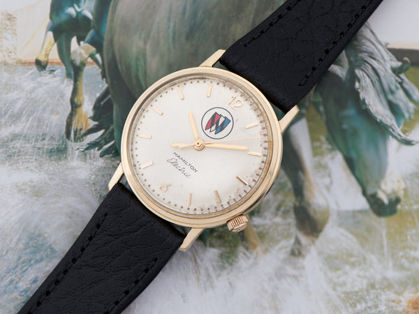 Hamilton Electric Nautilus Watch 14K Buick Award