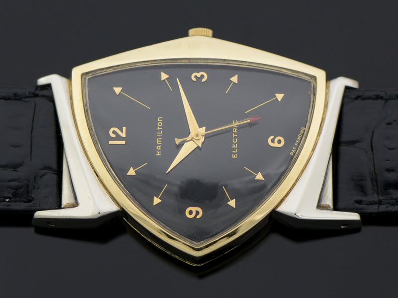 Hamilton Electric Original Finish Black Dial Pacer Vintage Watch