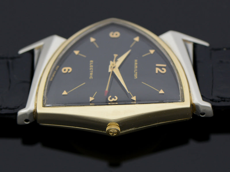 Hamilton Electric Original Finish Black Dial Pacer Vintage Watch