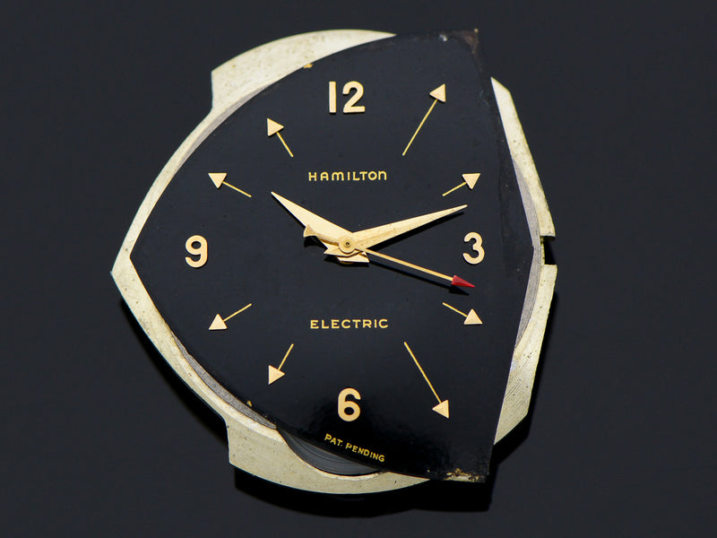Hamilton Electric Original Finish Black Dial Pacer Vintage Watch Original Dial