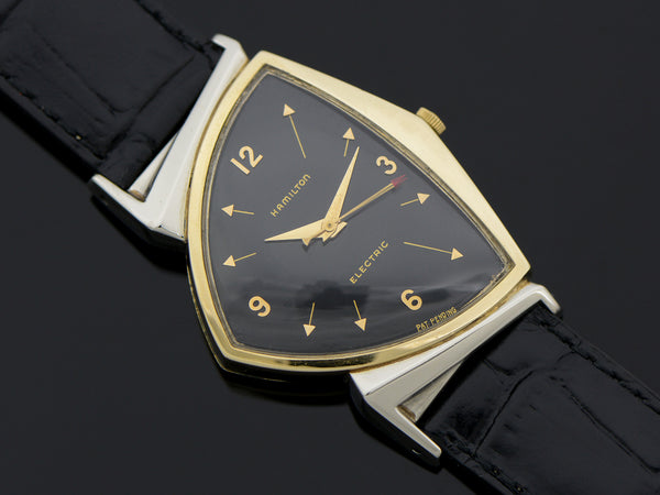 Hamilton Electric Original Finish Black Dial Pacer Vintage Watch